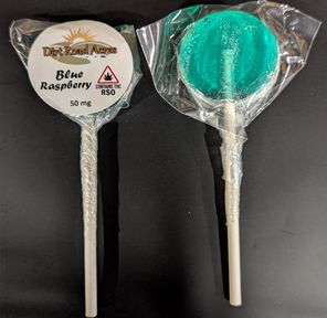 DRA|Lollipop|RSO|50MG Blue Raspberry