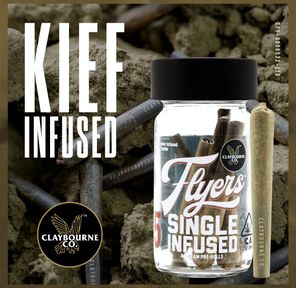 Claybourne Co. Flyers Single Infused .5g 5 Pack - GMO
