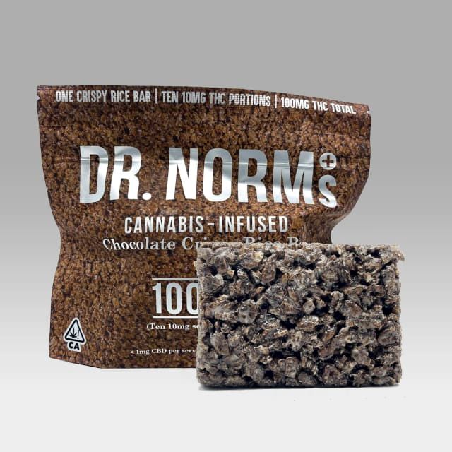 100mg Chocolate Rice Crispy Treat - DR. NORMS