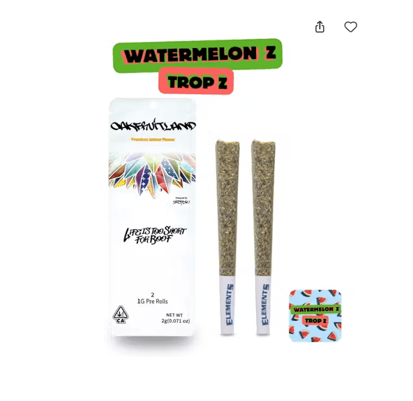 Oakfruitland - Watermelon Z x Trop Z 1G Dual Pack