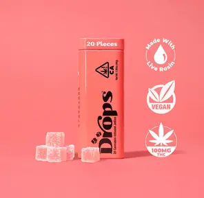 Drops 20pk Watermelon Gummies 100mg