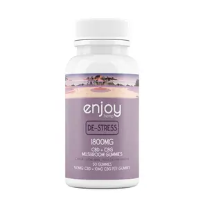 Enjoy CBD + CBG + Mushroom De-Stress Gummies, 30ct