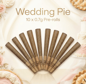 0.7G Pre-Roll: Wedding Pie (INDICA) 10 Pack