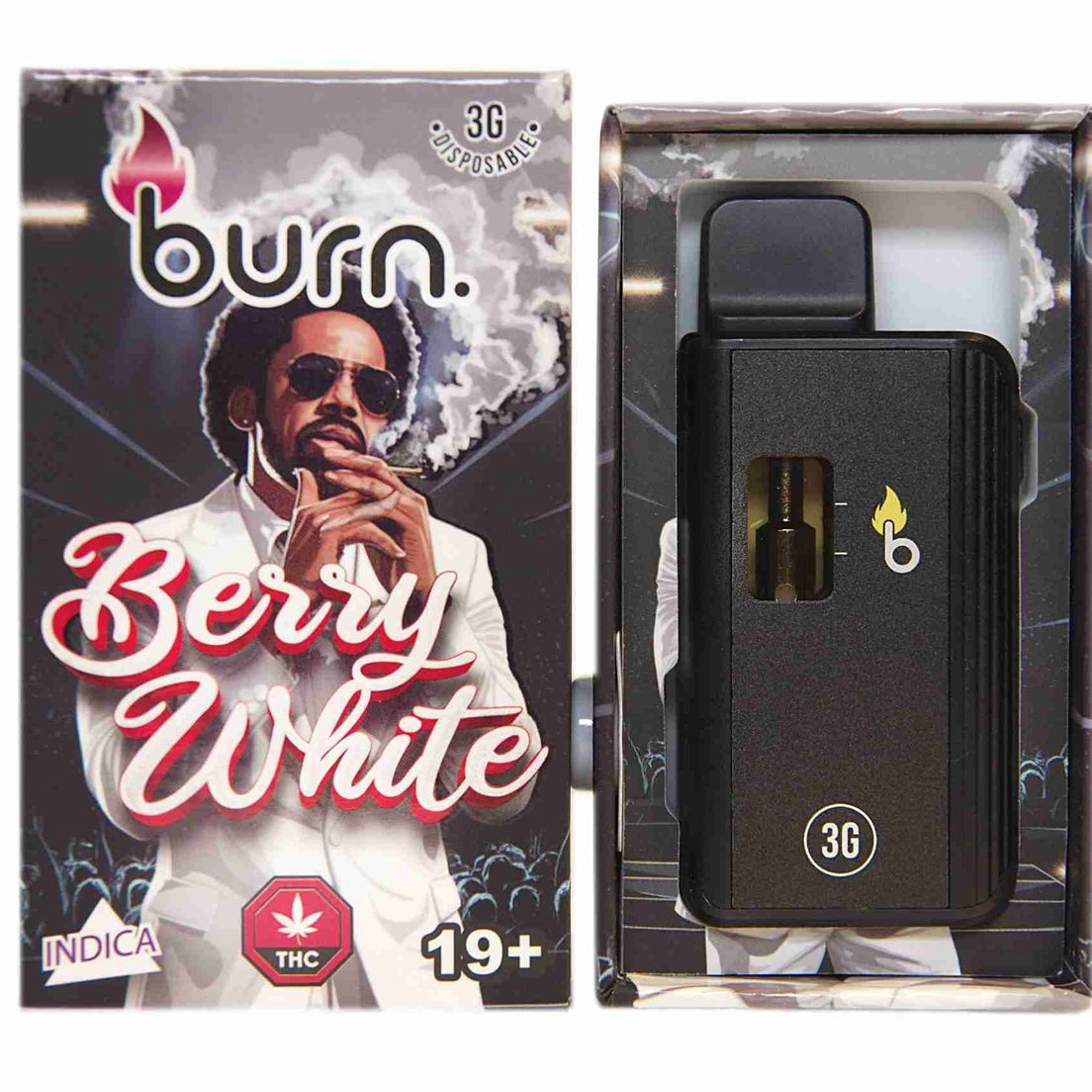 3 Gram Burn Disposable – Berry White (3 Gram)