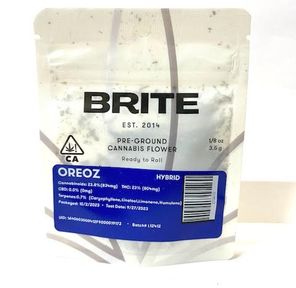A. Brite 3.5g Pre-Ground Shake - Quality 7.5/10 - Oreoz