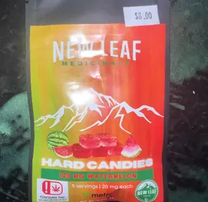 100mg Watermelon Hard Candy