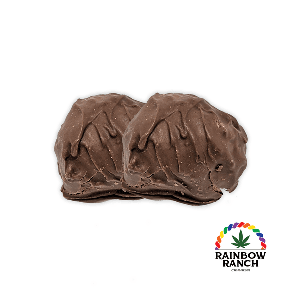 Chocolate Peanut Butter Balls - 25mg each - 100mg total - 4 pcs