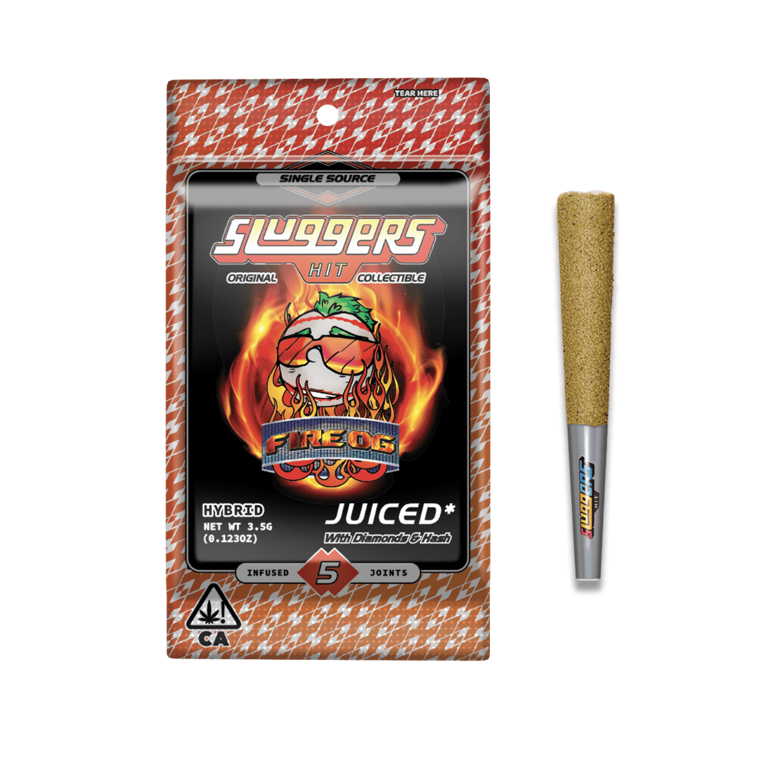 Sluggers Infused Pre-roll Pack Fire OG 3.5g
