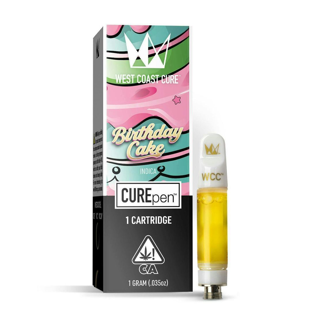 West Coast Cure - Birthday Cake CUREpen Cartridge (1g)