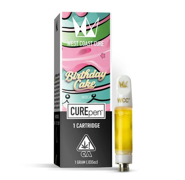 West Coast Cure - Birthday Cake CUREpen Cartridge (1g)