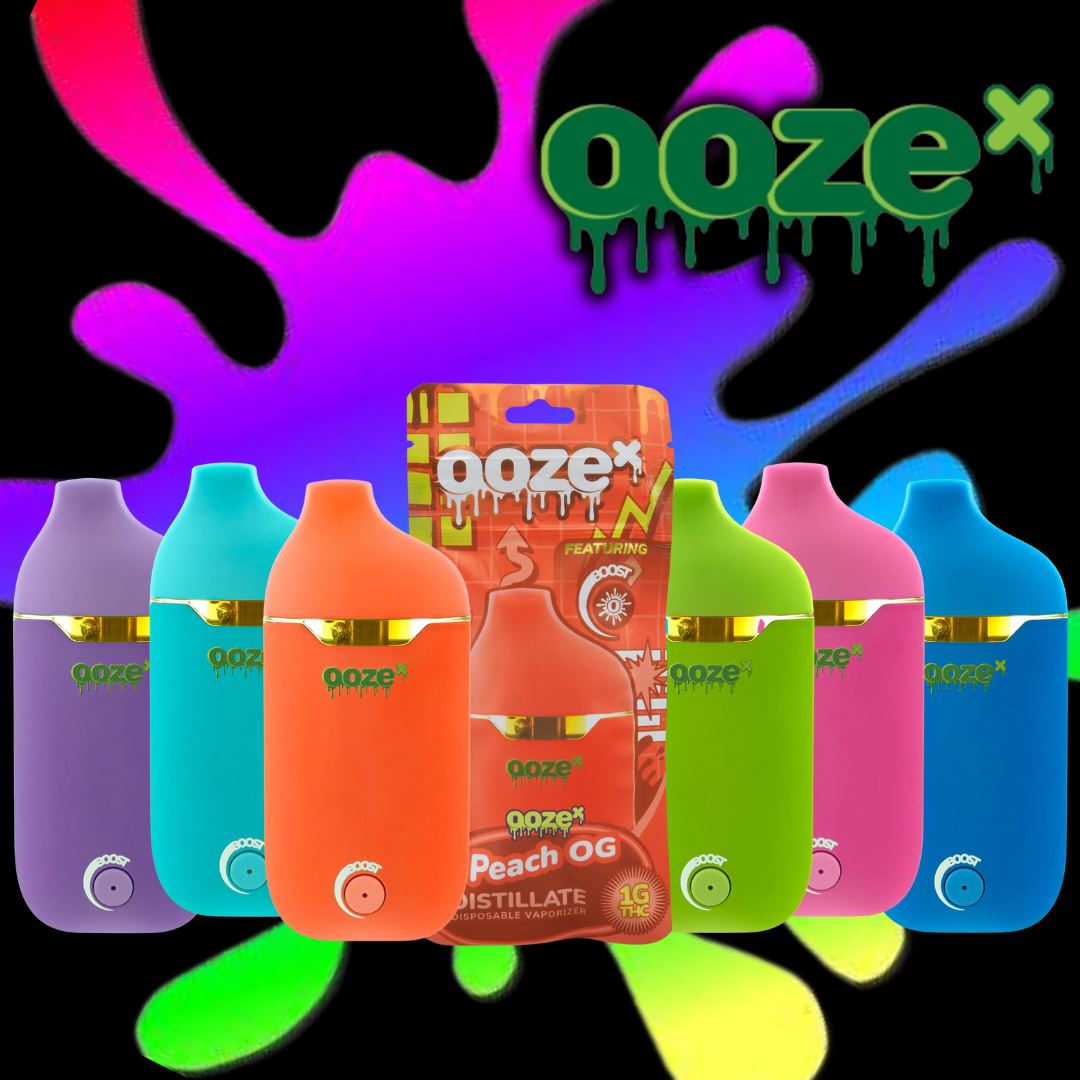 OozeX 1g Disposable - Rainbow Runtz