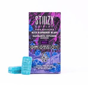 STIIIZY EDIBLES - 100MG BLUE RASPBERRY BLAST