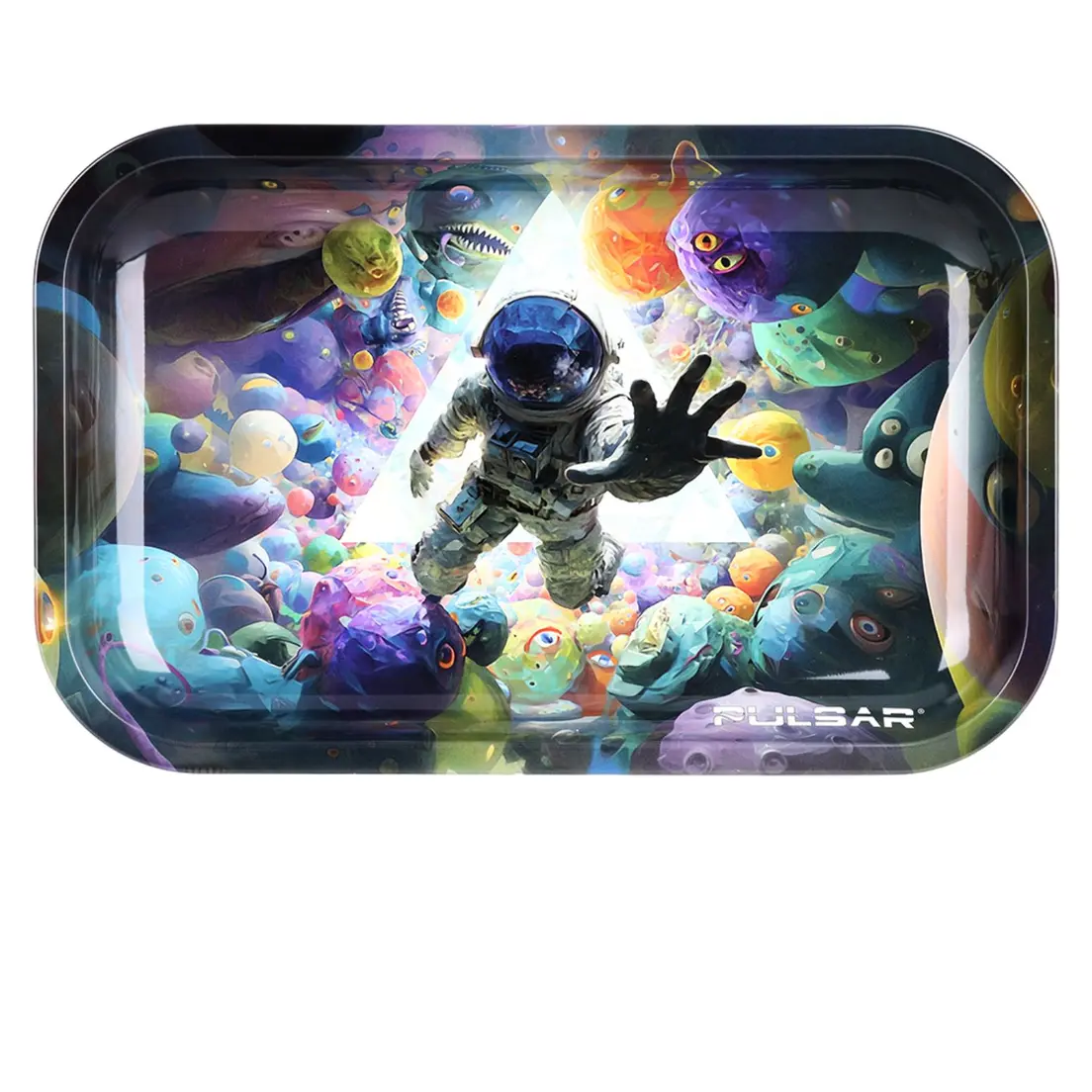 AFG Distribution- Return of the Psychedelic Spacemanr- Pulsar- Metal Rolling Tray- 11 x 7