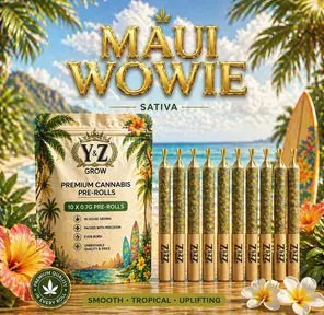 0.7G Pre-Roll: Maui Wowie (S) 10 Pack