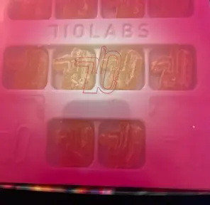 710 Rainbow Diesel Hash Rosin Gummies 10pk 100mg