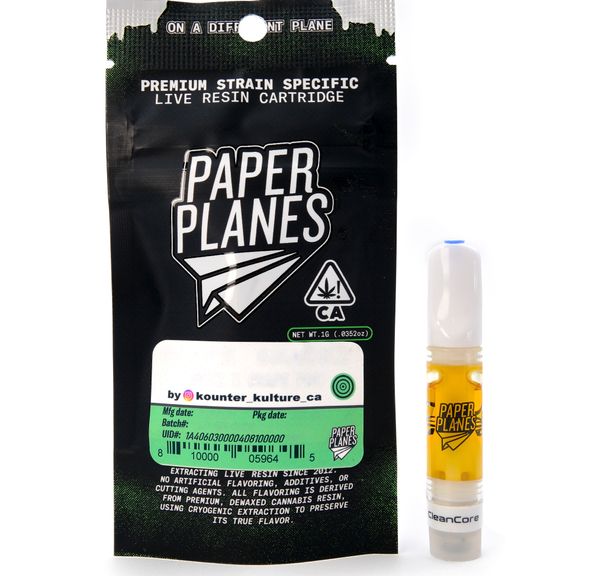 Paper Planes - Jokerz Candy 510 thread Live Resin Cartridge