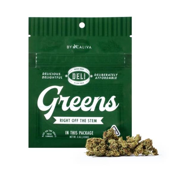 CALIVA DELI GREENS - BLUE DREAM - 3.5G - 26.71% THC