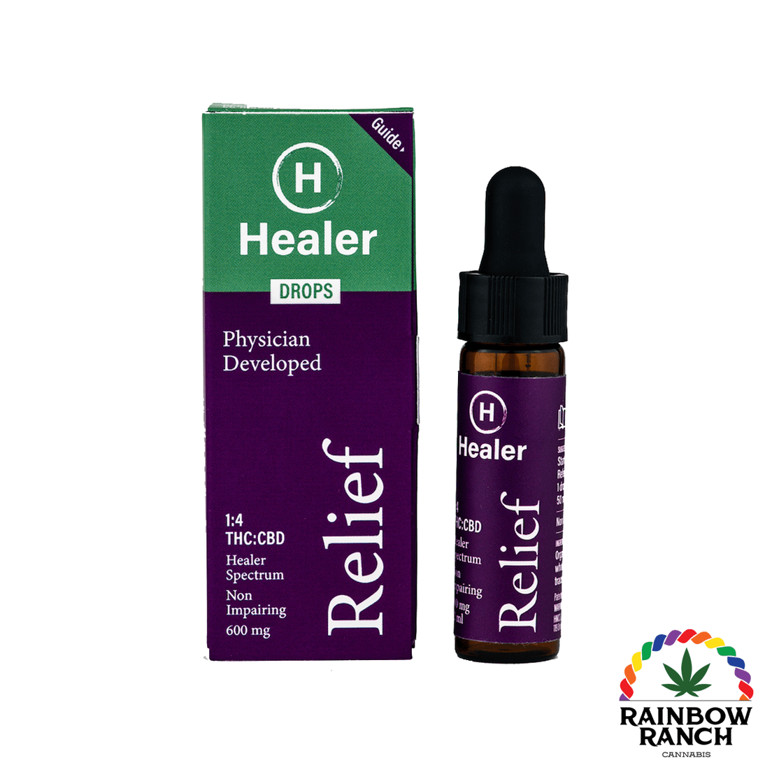 Healer Relief Drops - 600mg