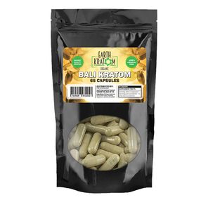 65ct Red Bali Kratom Capsules