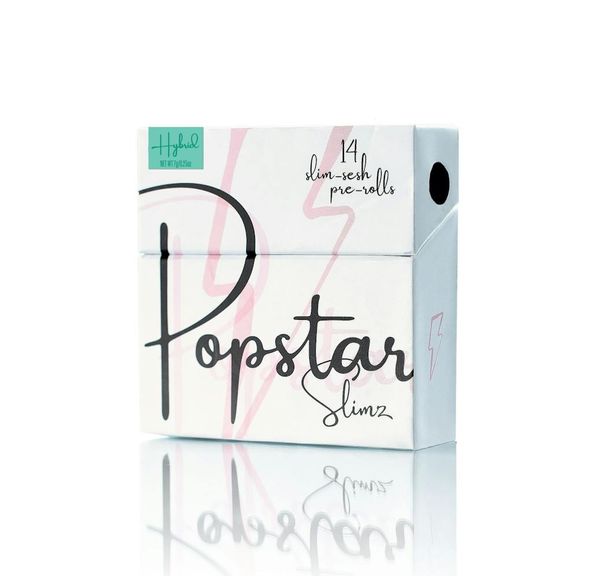 Popstar Slimz - LA Purple Pushpop - 14pk Prerolls - 7g