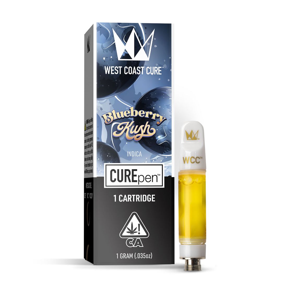 Blueberry Kush - 1G CUREpen Cartridge