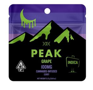 Dixie Peak Singles Gummy Grape 100mg