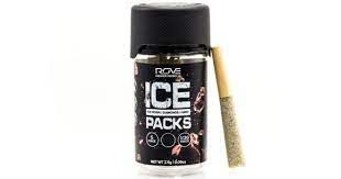 Rove - Ice Packs - Peaches & Cream - Infused Prerolls - 5pk - 2.5g - Hybrid