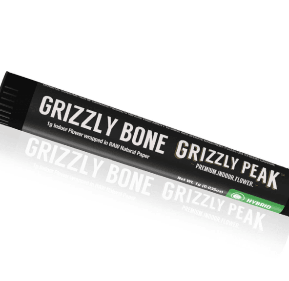 Grizzly Peak - Grizzly Bone - 1g Preroll - THC: 24%