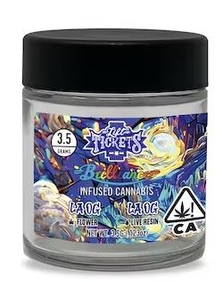 Lift Tickets - Brilliance - LA OG x LA OG (45.1% Indica) - 3.5g Infused Flower