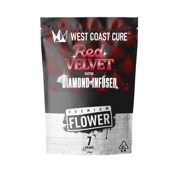 West Coast Cure - Red Velvet Diamond Infused Premium Flower 7g