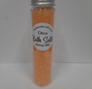 CBD Bath Salts (250mg) Citrus