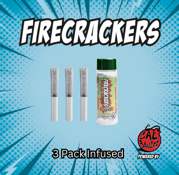 Firecracker Infused Pre Roll ZKITTLEZ 3 x 0.6 - 1.8 Gr