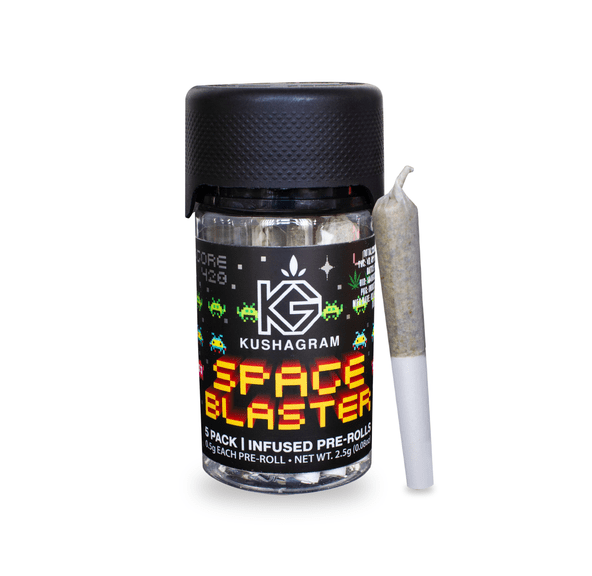 ..Space Blaster .5g Infused Pre Roll 5pk 2.5g