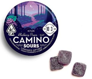 Camino Sours Blackberry CBN 10:3 Gummies