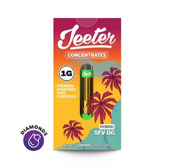 Jeeter - SFV OG - 1g Liquid Diamond Cannabis Cartridge