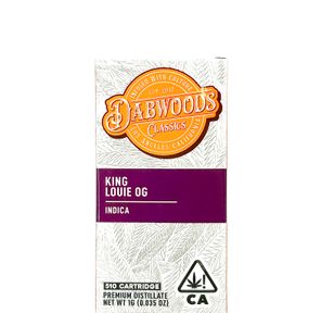 DABWOODS - King Louie OG - Cart 1g, SALE!