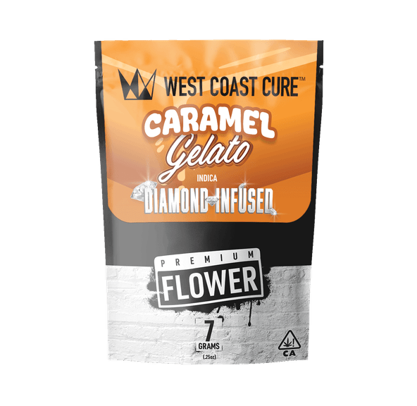 Caramel Gelato - 7G Diamond Infused Premium Flower