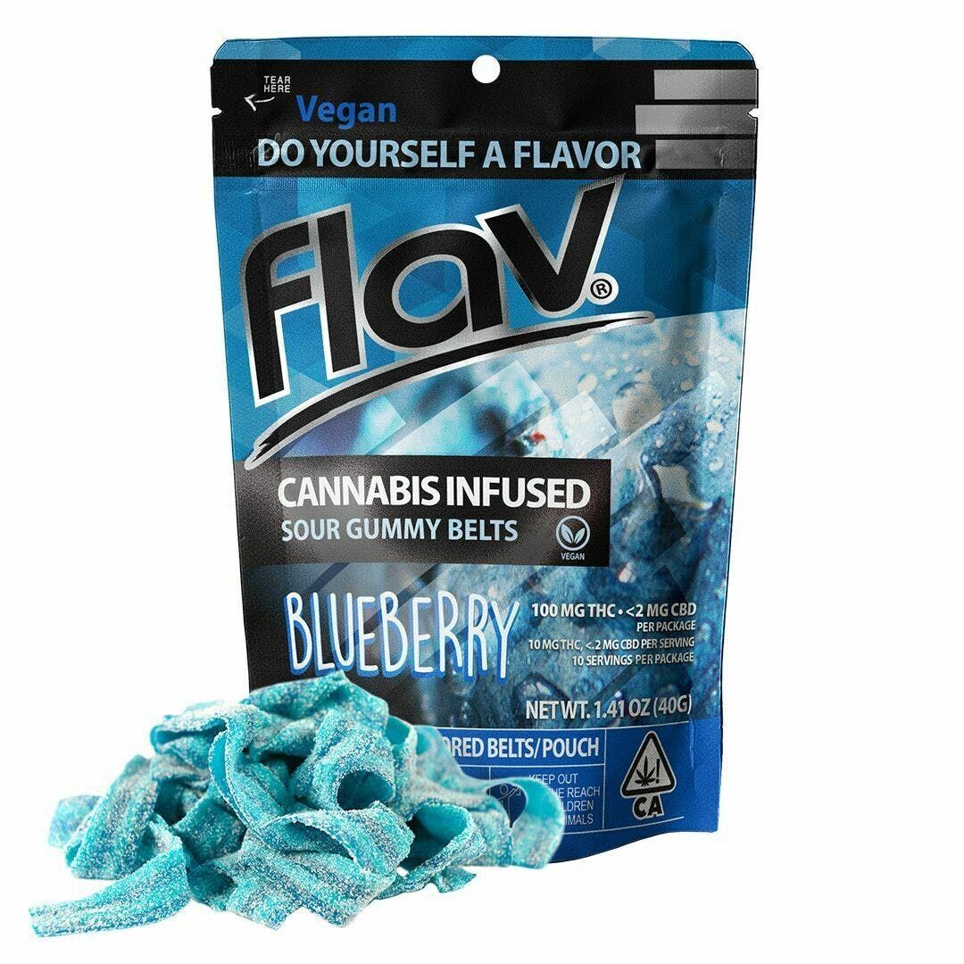Flav- Blueberry Belts 100mg