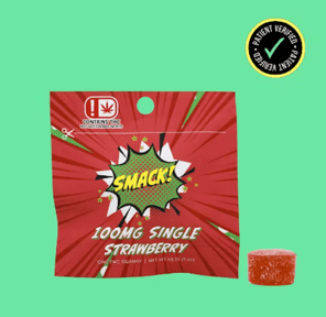 100mg THC Singles - Strawberry