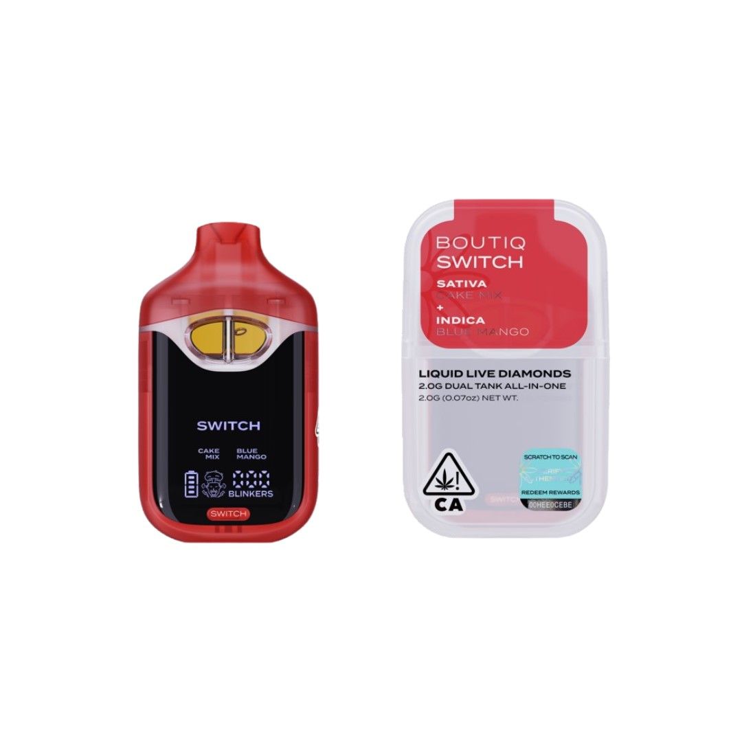 Boutiq Dual Pack AIO Vape Cake Mix x Blue Mango 1g