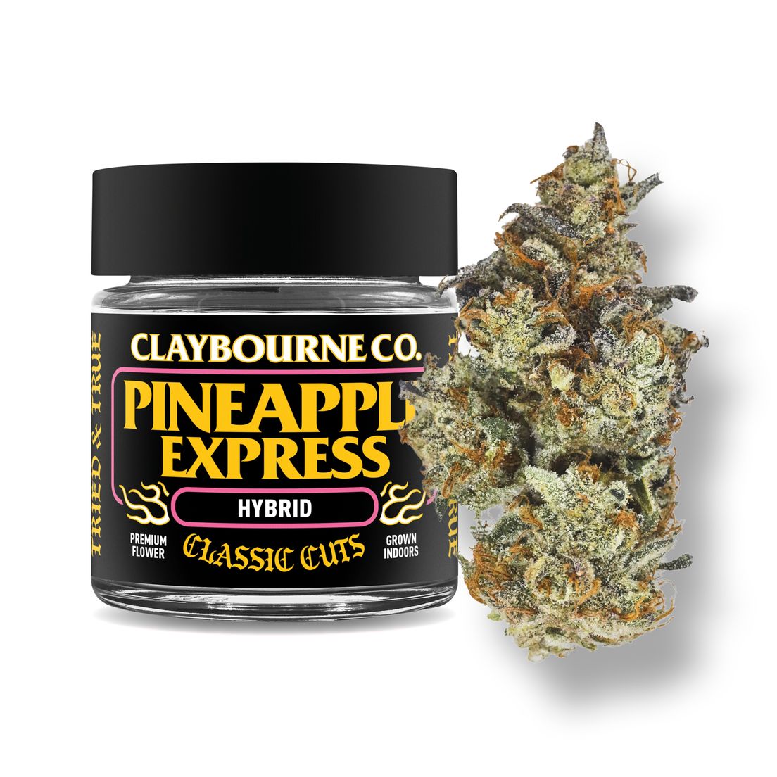 Claybourne | Flower | 3.5g | Classic | Pineapple Express