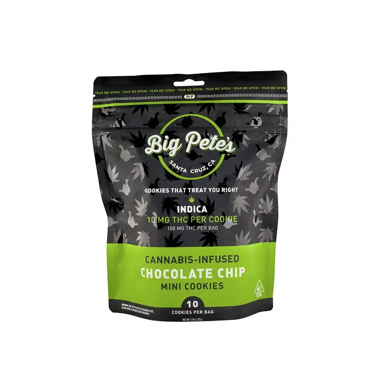 Big Pete's Treats - Chocolate Chip 10pk 100mg Indica