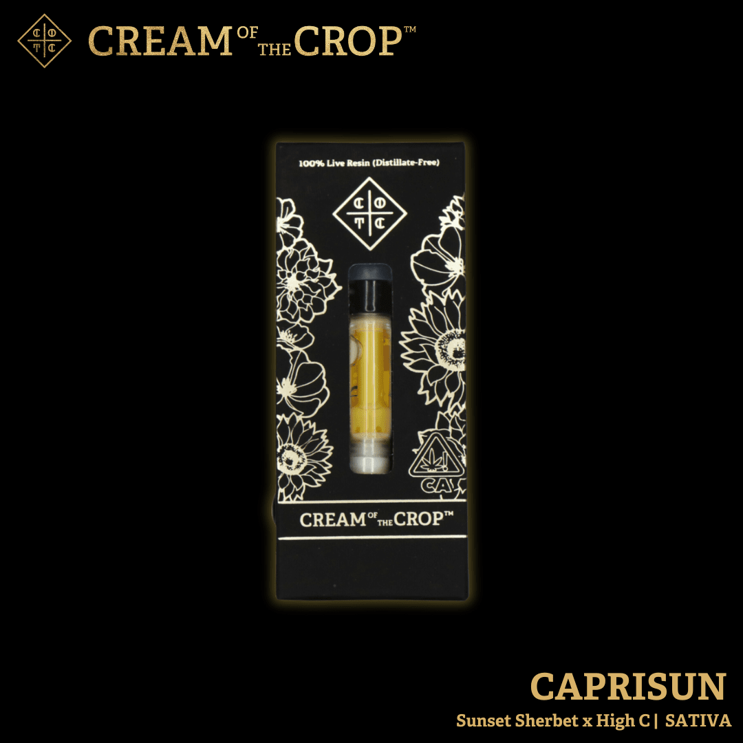 Cream of the Crop Gardens - Caprisun Live Resin Vape Cartridge 1g
