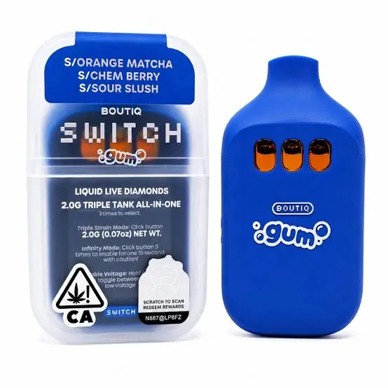Boutiq v5 Switch Orange Matcha x Chem Berry x Sour Slush $20