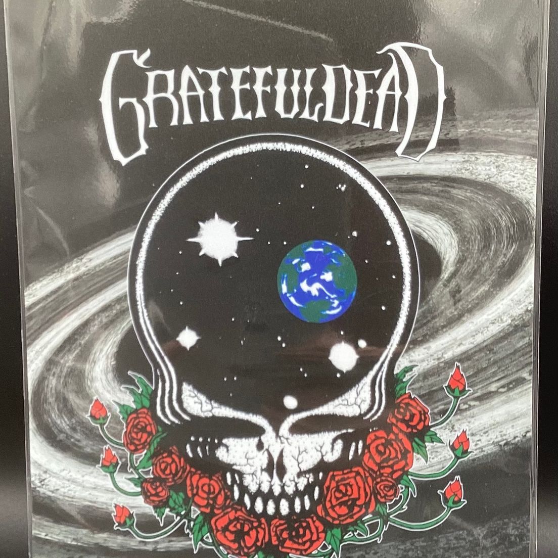 AFG Distribution- Space Your Face Galaxy- Grateful Dead- Pulsar- Metal Rolling Tray- Magnetic Lid- 11 x 7