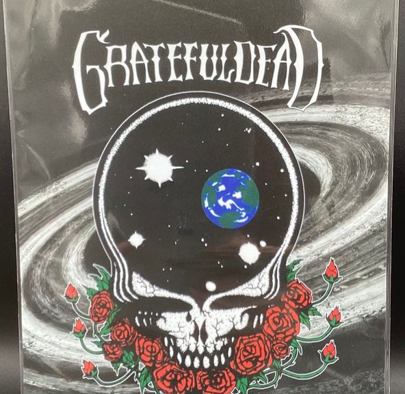 AFG Distribution- Space Your Face Galaxy- Grateful Dead- Pulsar- Metal Rolling Tray- Magnetic Lid- 11 x 7