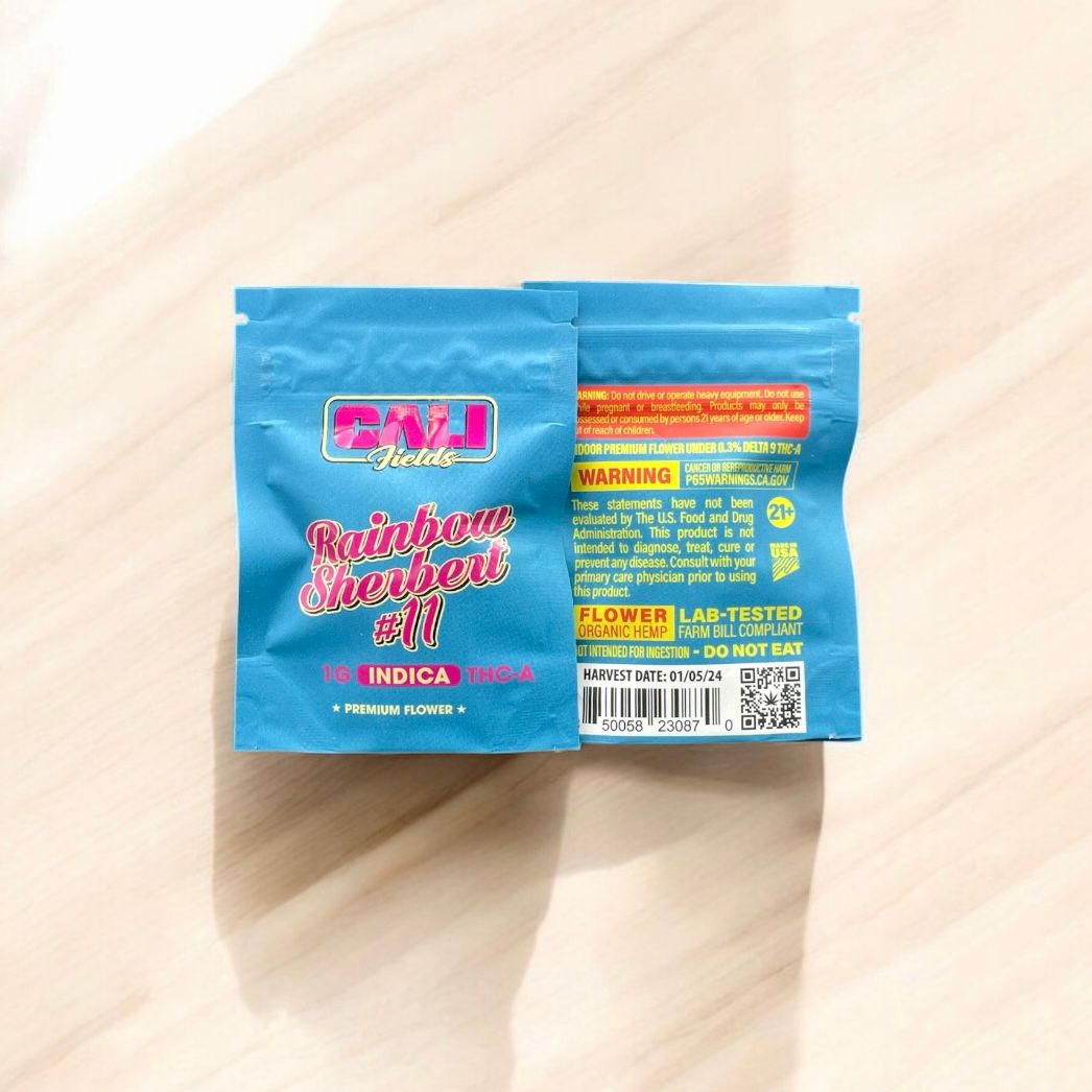 CALI FIELDS 1G PRE-PACK- RAINBOW SHERBERT