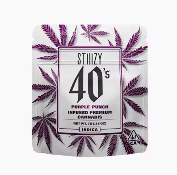 STIIIZY - 7G INFUSED FLOWER - PURPLE PUNCH - 7 g