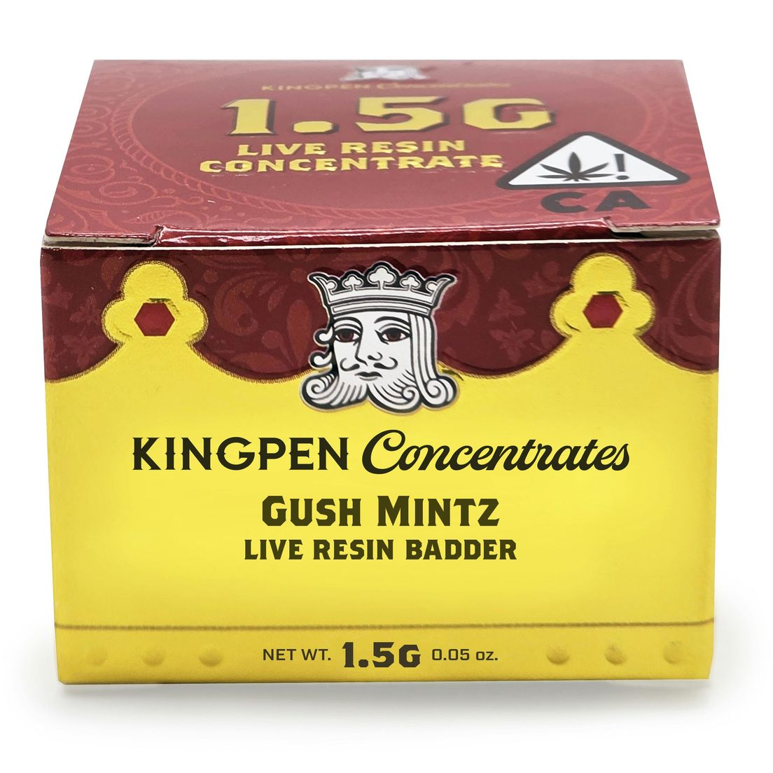 Kingpen Concentrates - Live Resin Badder - 1.5g - Gush Mintz
