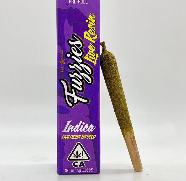 1.5g Skywalker OG (Indica) Live Resin Infused King Fuzzie Preroll - Sublime